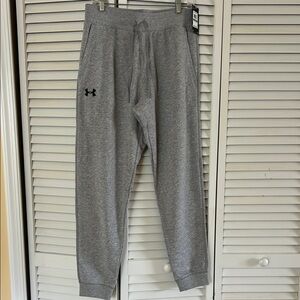 Under Armour Hustle Fleece Jogger Sweatpants with Elastic Waistband